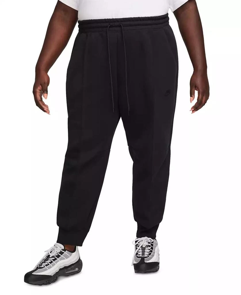 NIKE Plus Size Sportswear Tech Fleece Mid-Rise Joggers 4