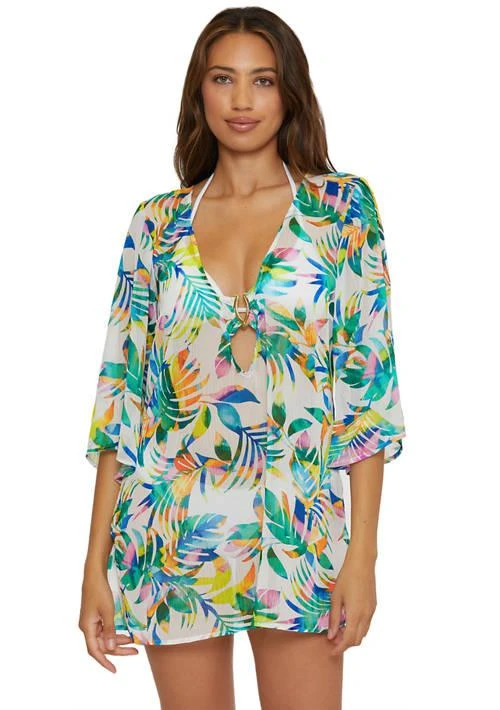 Becca Isla Verde Tropical Swim Cover Up 1