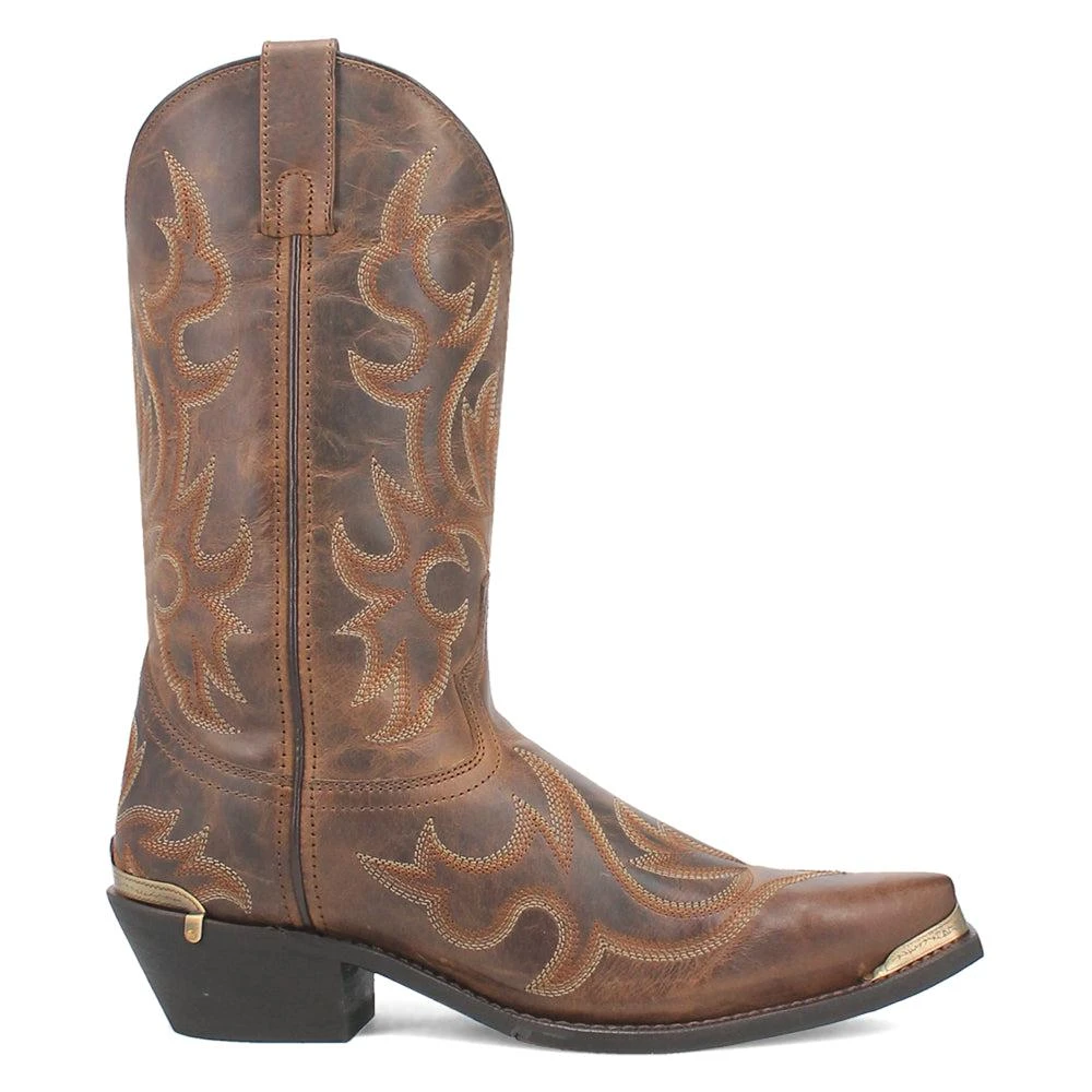 Laredo Jameson Embroidered Snip Toe Cowboy Boots 1