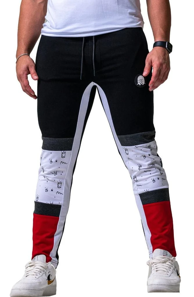 Maceoo Crown Colorblock Joggers 5