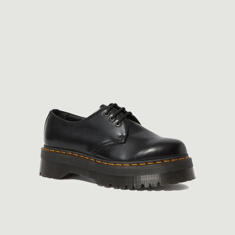 Dr. Martens 1461 platform leather derbies Black polished smooth DR. MARTENS 1