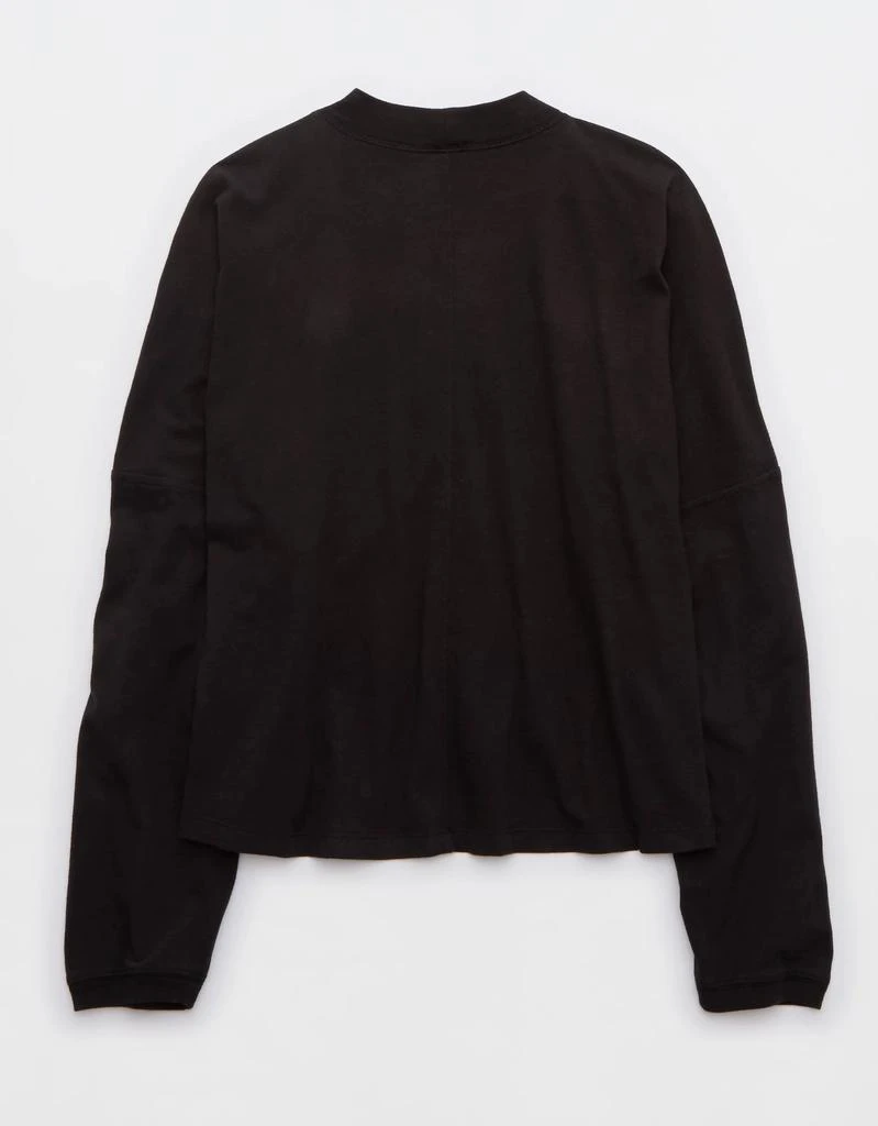 Aerie Aerie Cozy Long Sleeve Mockneck T-Shirt 4