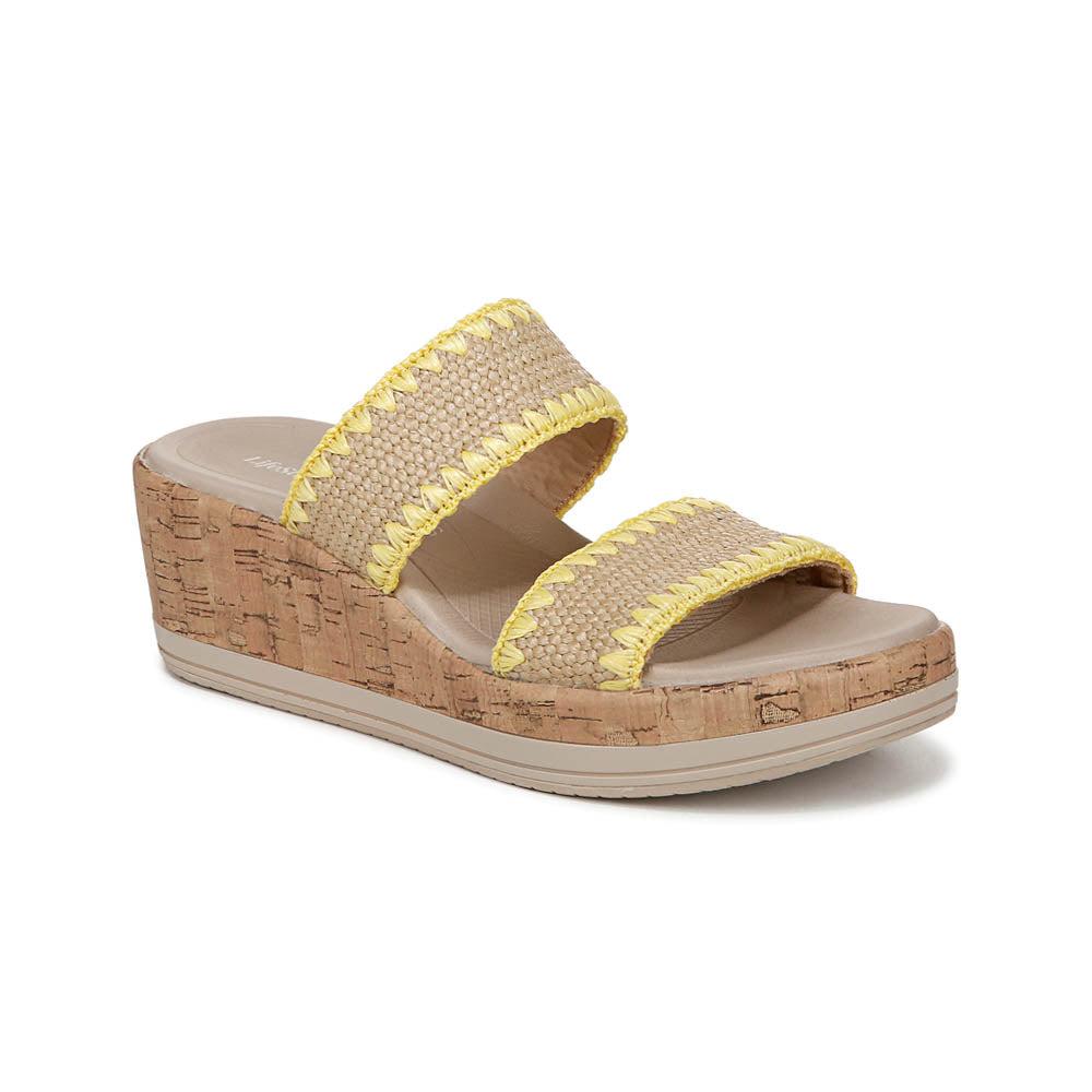 LifeStride Resort Wedge Slide Sandals