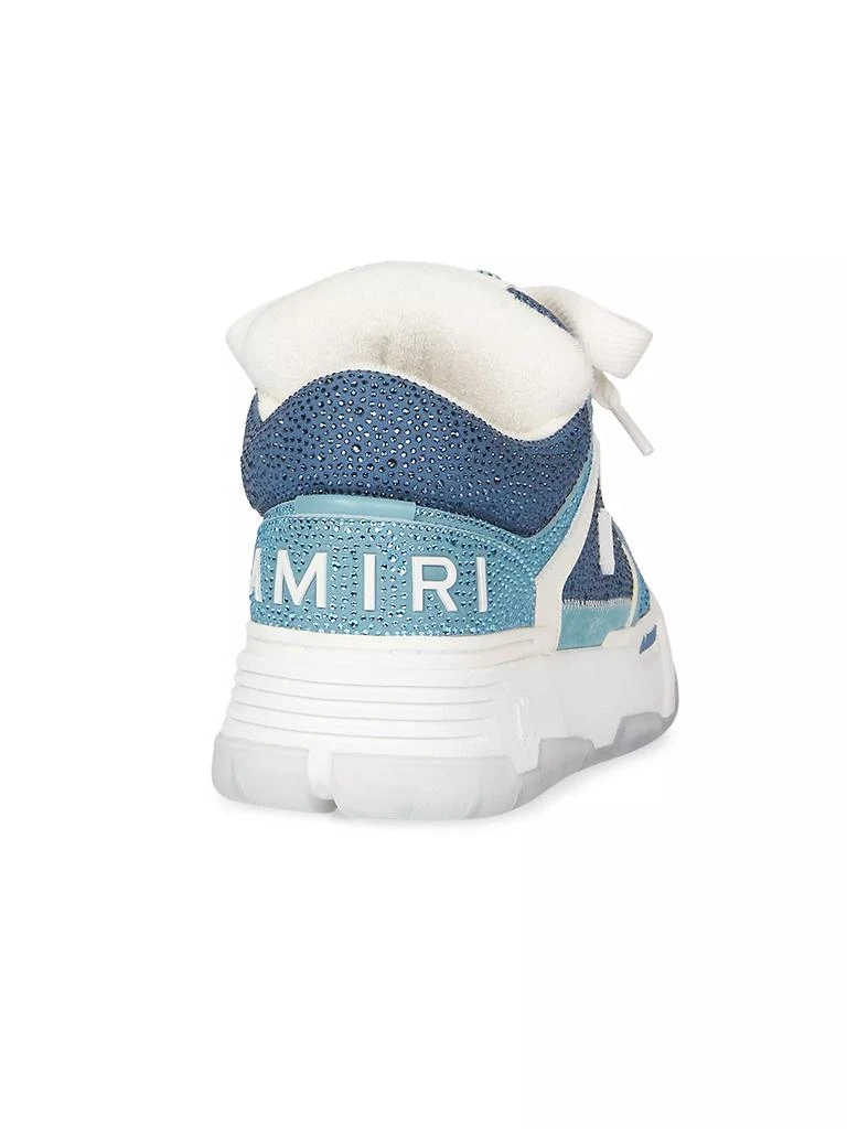 AMIRI MA-1 Crystal-Embellished Low-Top Sneakers 3