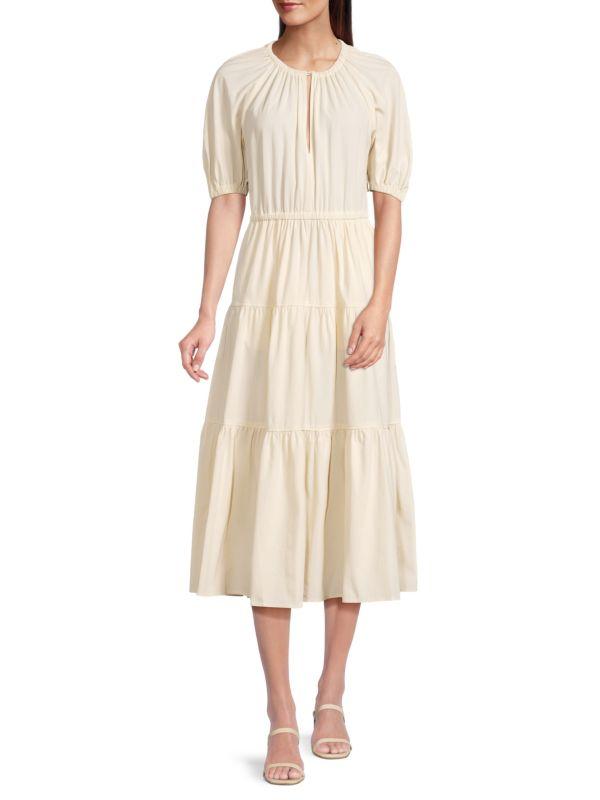 A.L.C. Mischa Tiered Midi Dress