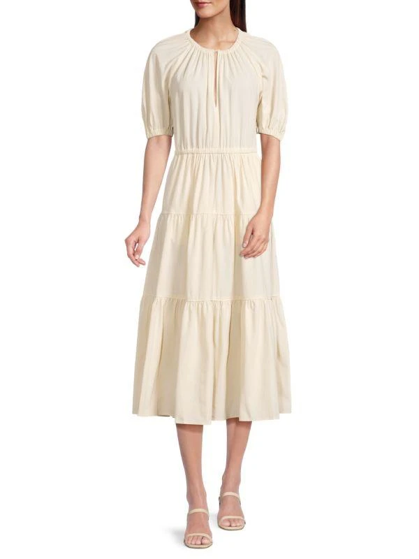 A.L.C. Mischa Tiered Midi Dress 1