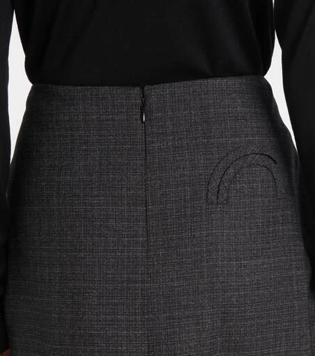 BLAZÉ MILANO Hunley Sussex checked wool pencil skirt 6