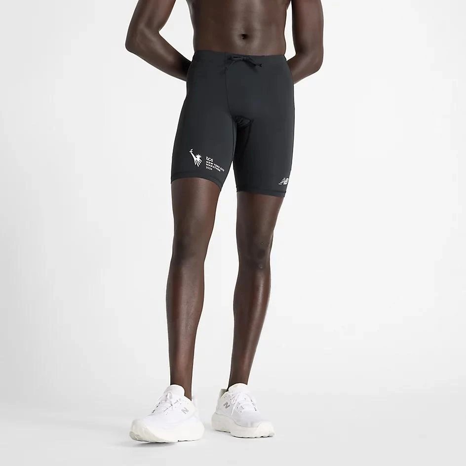 New Balance NYC Marathon NB Sleek Half Tight 9" 1