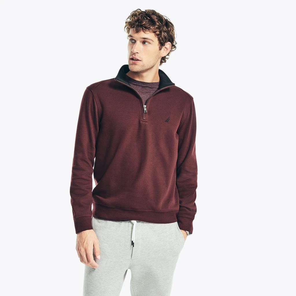 Nautica Mens Quarter-Zip Sweatshirt 4