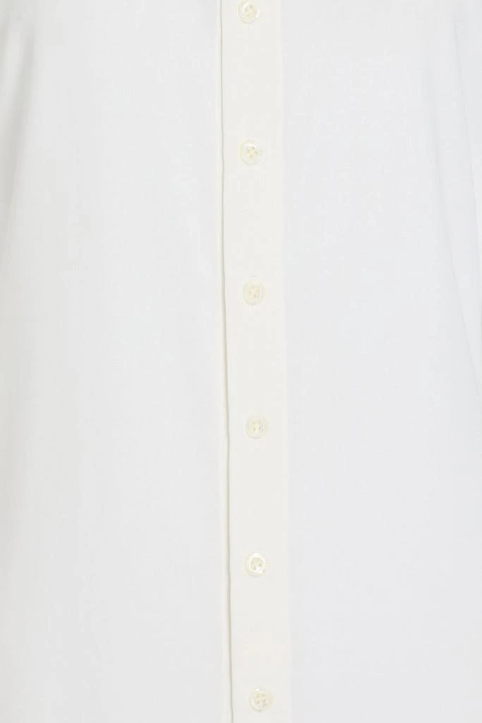 PETER DO Embroidered stretch-jersey shirt 4