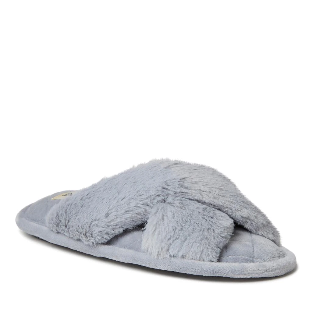 Dear Foams Womens Jessica Furry Crossband Slide 9