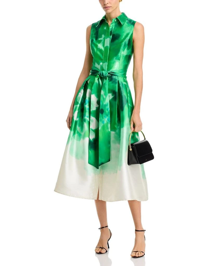 Teri Jon Mikado Shirt Dress 3