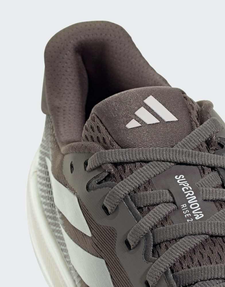 Adidas adidas performance Supernova rise 2 running shoes in grey / zero metalic / crystal