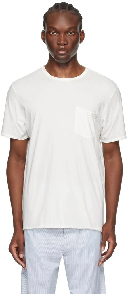 Rag & Bone White Miles T-Shirt 1