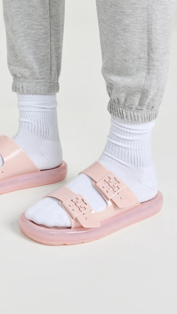 Tory Burch Buckle Bubble Jelly Slides 2