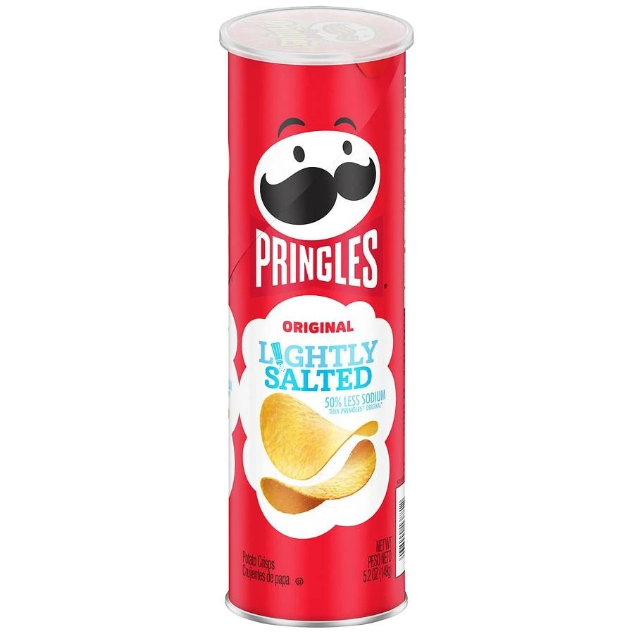 Pringles Potato Crisps Chips Lightly Salted Original 8