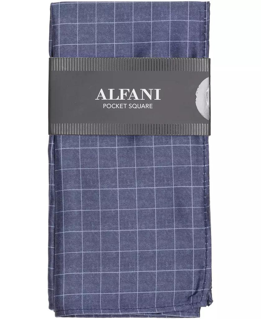 Alfani Men's Edward Plaid Pocket Square, Macy's Exclusive