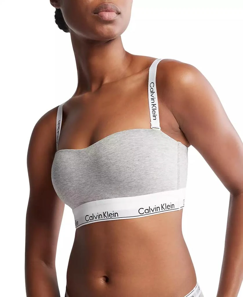 Calvin Klein Calvin Klein Women's Modern Cotton Lightly Lined Bandeau Bra QF7628 3