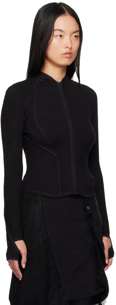 Hyein Seo Black Slashed Jacket 4