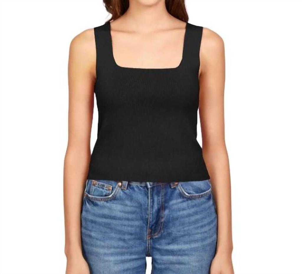 525 America 525 America - Eva Square Neck Sweater Tank