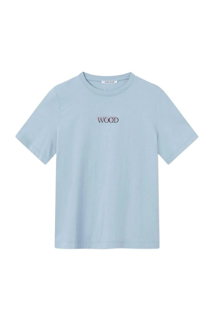 Wood Wood WOMEN'S ALMA LOGO T-SHIRT 1