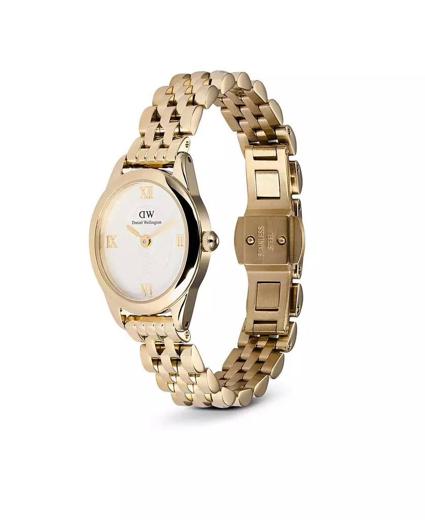 Daniel Wellington Women's Analog Gold Tone Stainless-Steel Watch, 22mm 2