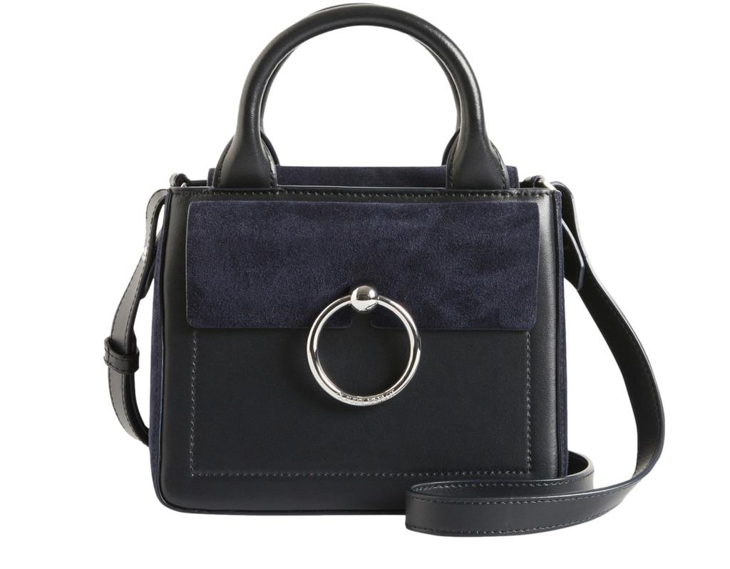 Claudie Pierlot Anouck suede leather bag