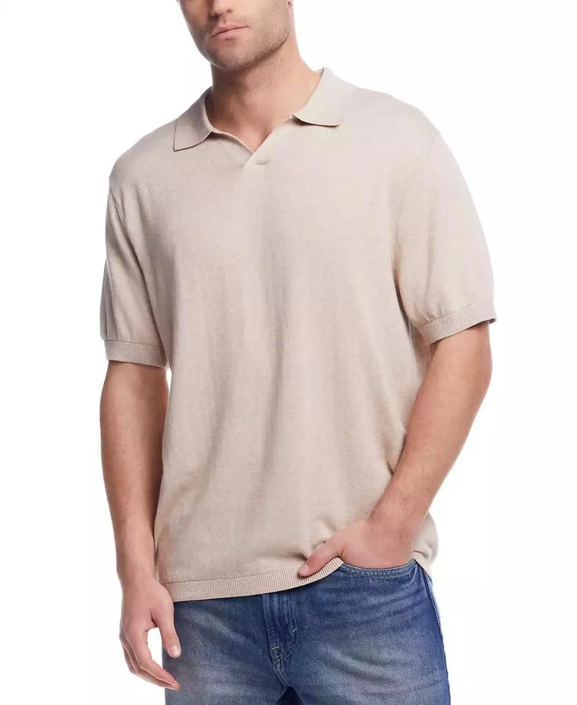 Weatherproof Vintage Men's Regular-Fit Open Collar Polo Sweater 3