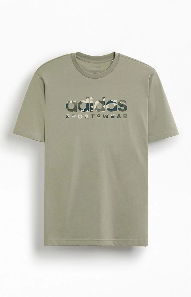 Adidas Camo Linear Graphic T-Shirt 1