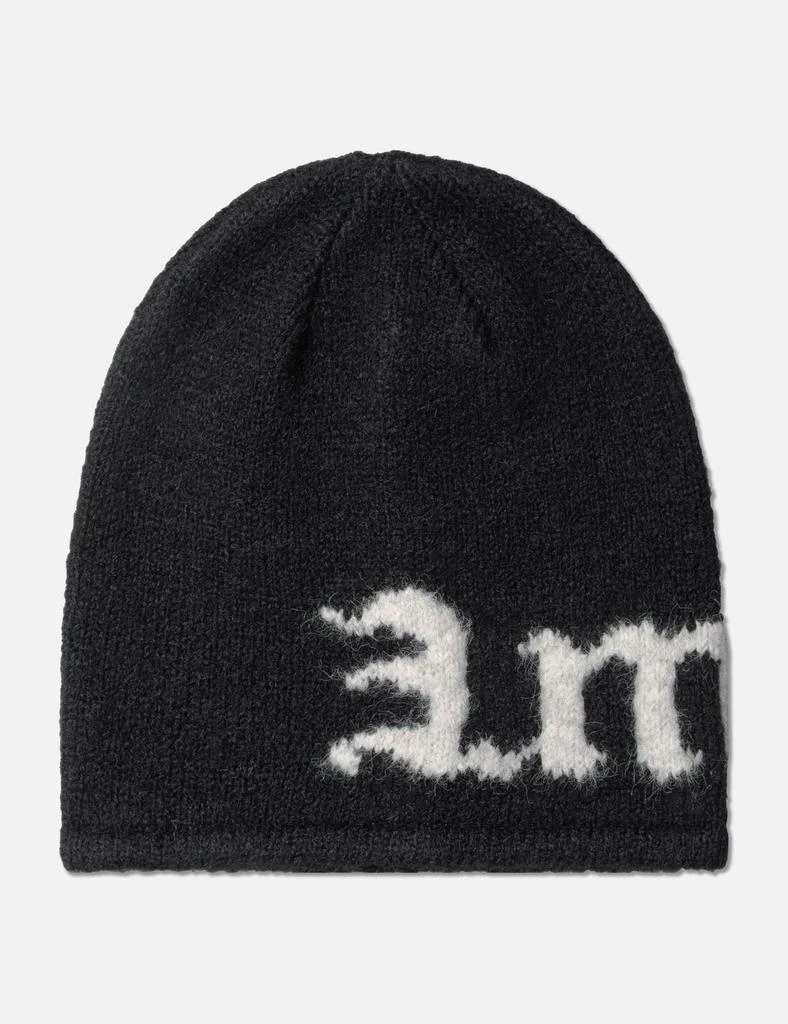 LMC GOTHIC NAME KNIT BEANIE 1