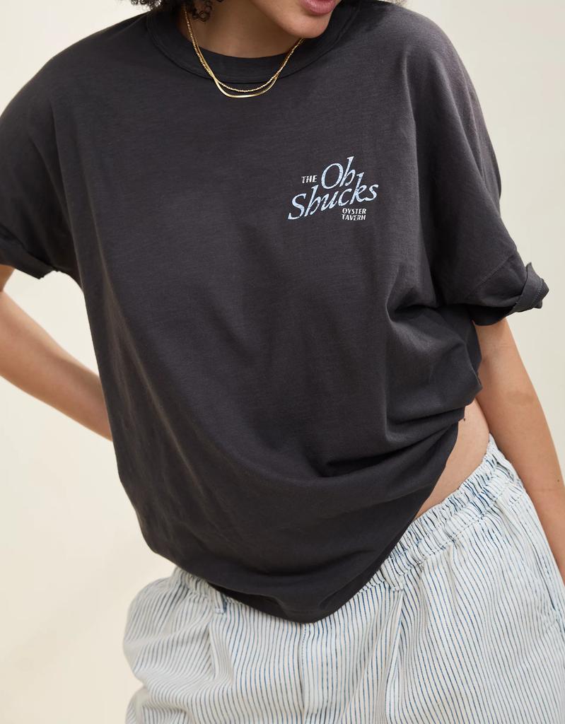 Aerie Aerie Oversized Crew Boyfriend T-Shirt