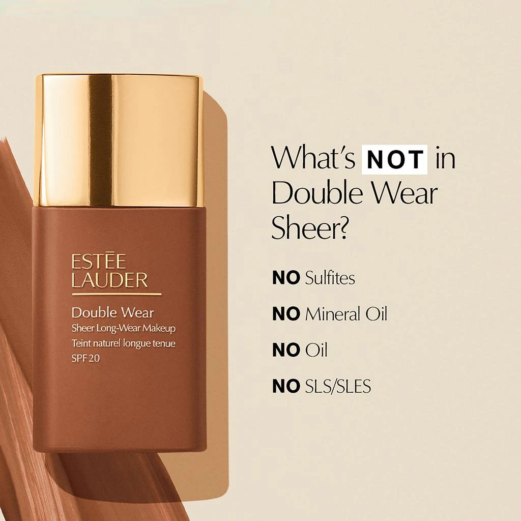 Estée Lauder Estée Lauder Double Wear Sheer Long-Wear Foundation SPF19 9