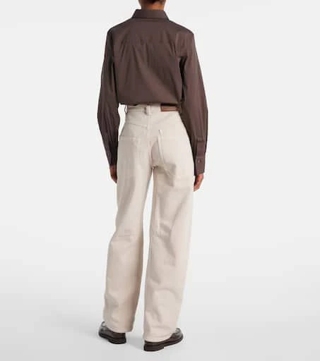 Brunello Cucinelli High-rise straight jeans 3