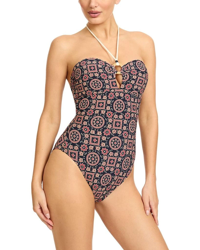 Robin Piccone Maggy Bandeau One Piece Swimsuit 3