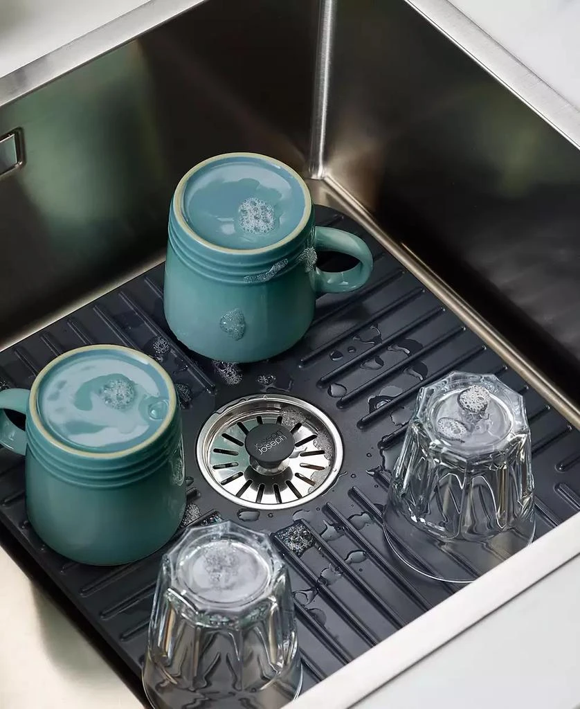 Joseph Joseph Sinkshield Sink Protecting Mat With Draining Plug 4