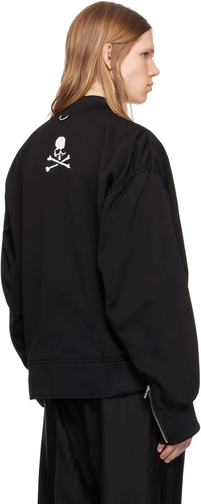 mastermind WORLD Black Jersey Bomber Jacket 3