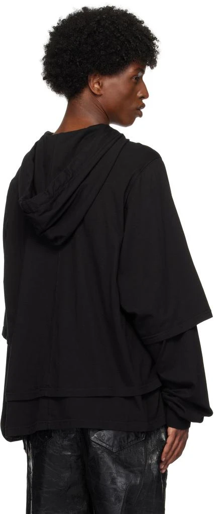 Rick Owens Black Porterville Hustler Hoodie 3