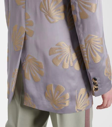 Dries Van Noten Printed jacquard blazer 6