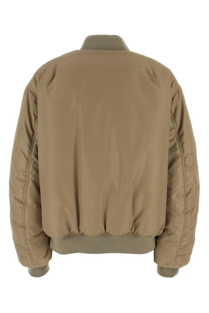 Miu Miu Miu Miu Logo-Patch Zipped Bomber Jacket 2