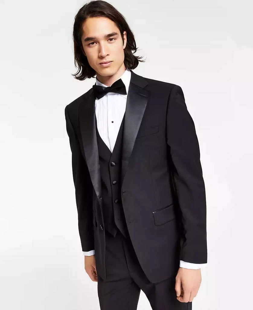 Calvin Klein Men's Slim-Fit Infinite Stretch Black Tuxedo Jacket - CLOSE OUT! 1