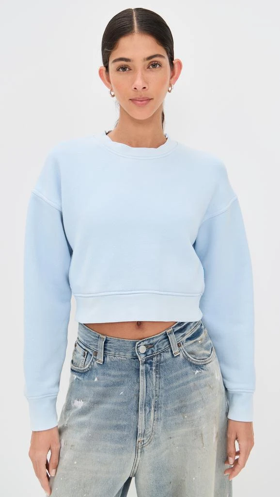 Cotton Citizen Boston Crop Crew Sweatshirt 6