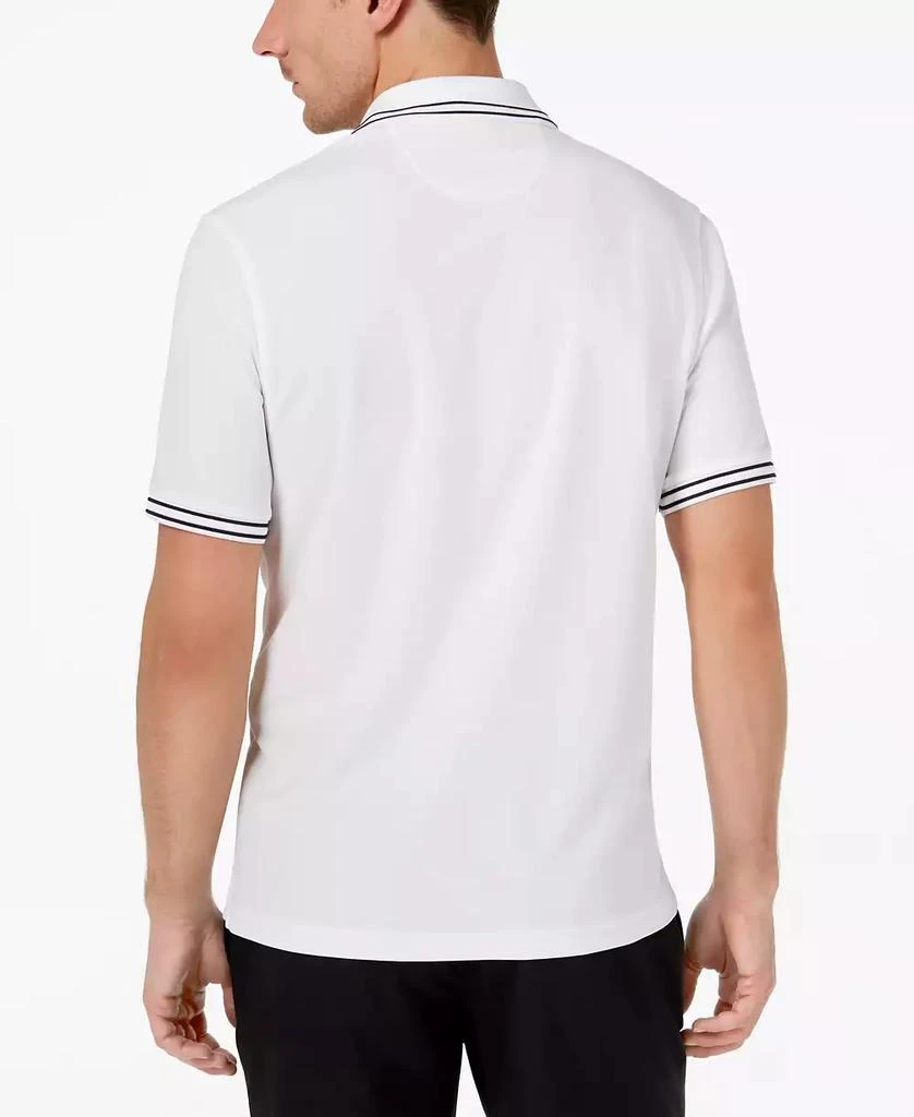 Club Room Men's Performance Stripe Polo, Created for Macy's 2