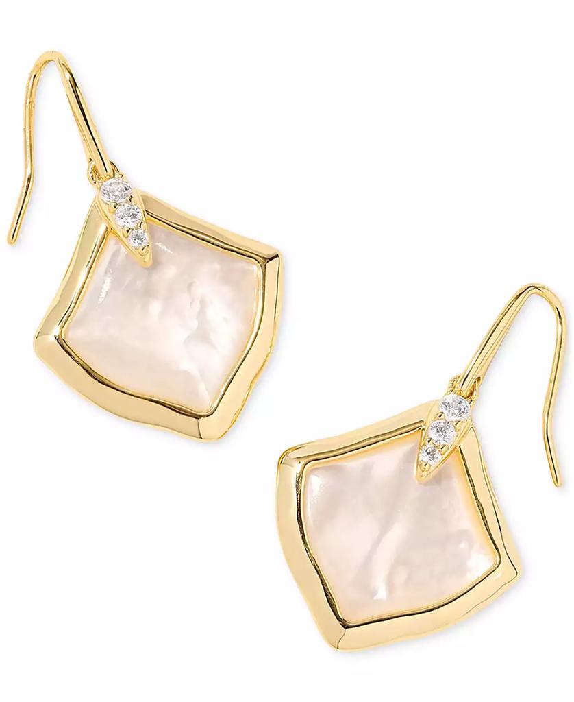 Kendra Scott Pavé & Color Mother-of-Pearl Drop Earrings