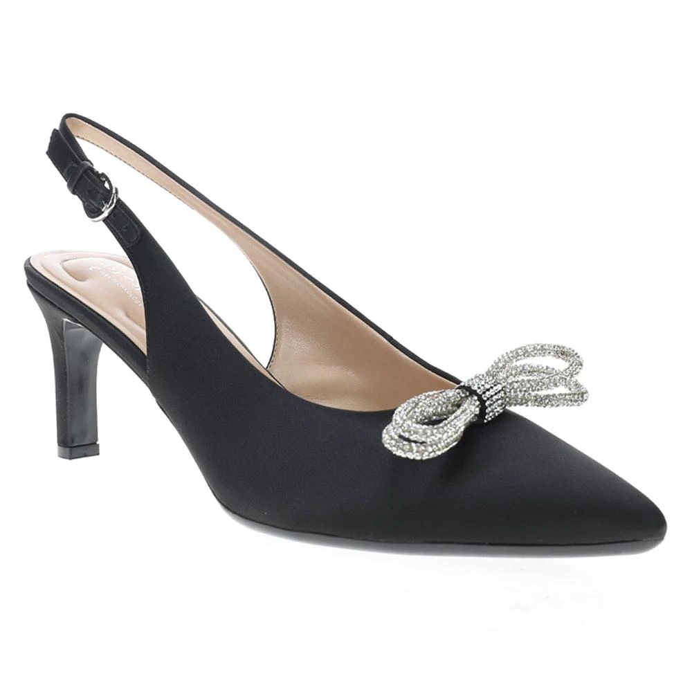 Easy Spirit Roxanne Rhinestone Pointed Toe Slingback Pumps 2
