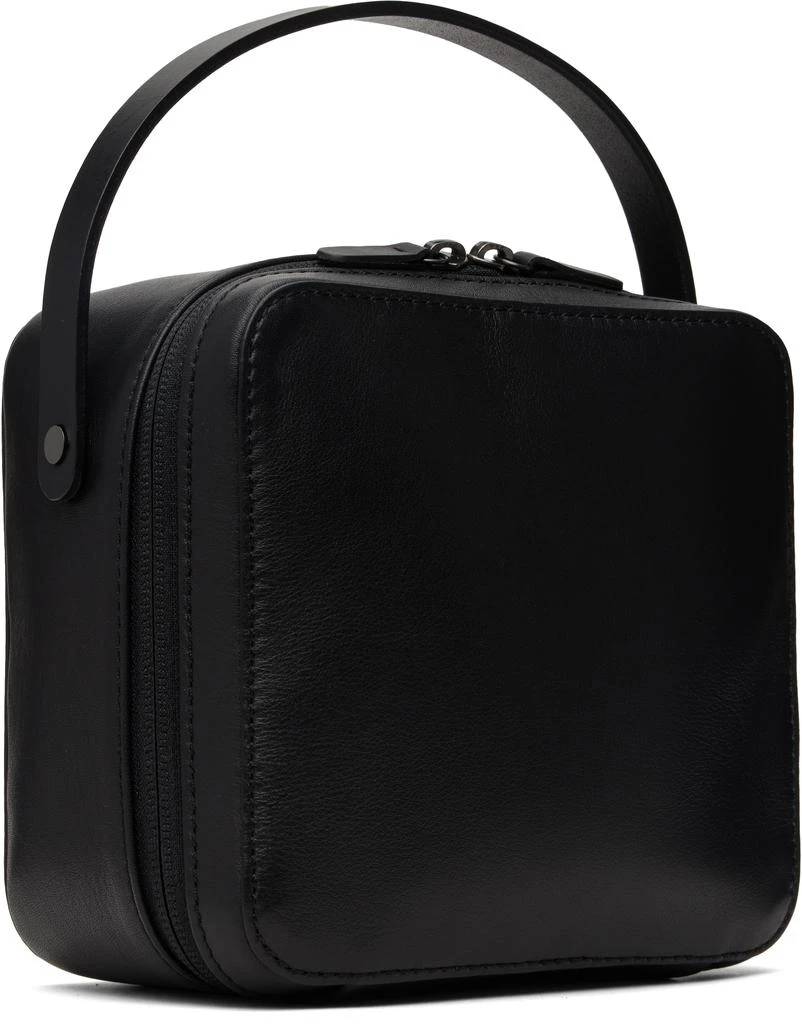 AURALEE Black Leather Small Travel Case 2