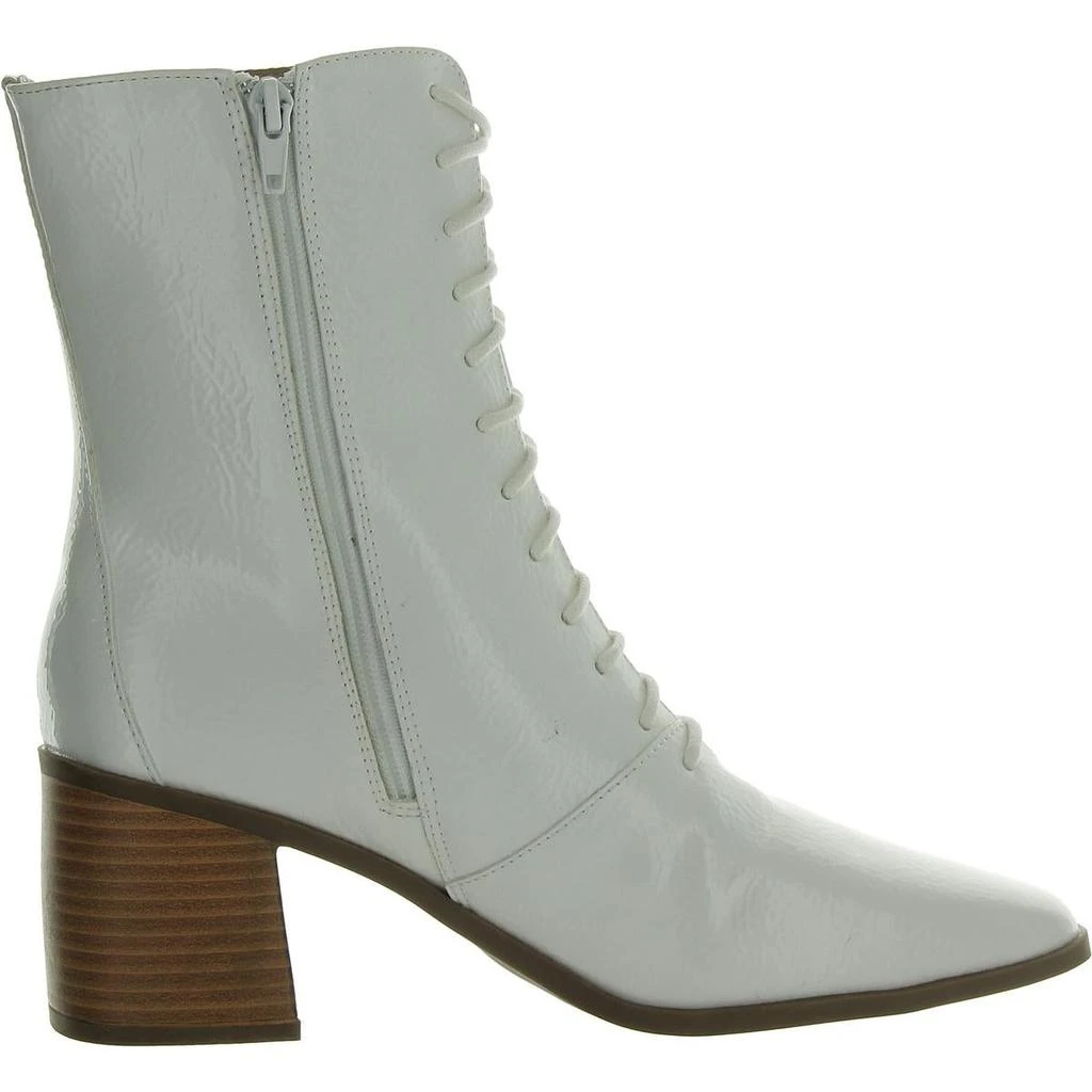 Journee Collection Womens Faux Leather Square Toe Mid-Calf Boots 2