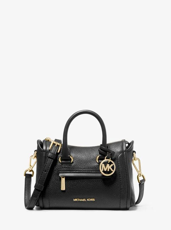 michael_kors Carine Extra-Small Pebbled Leather Satchel 1