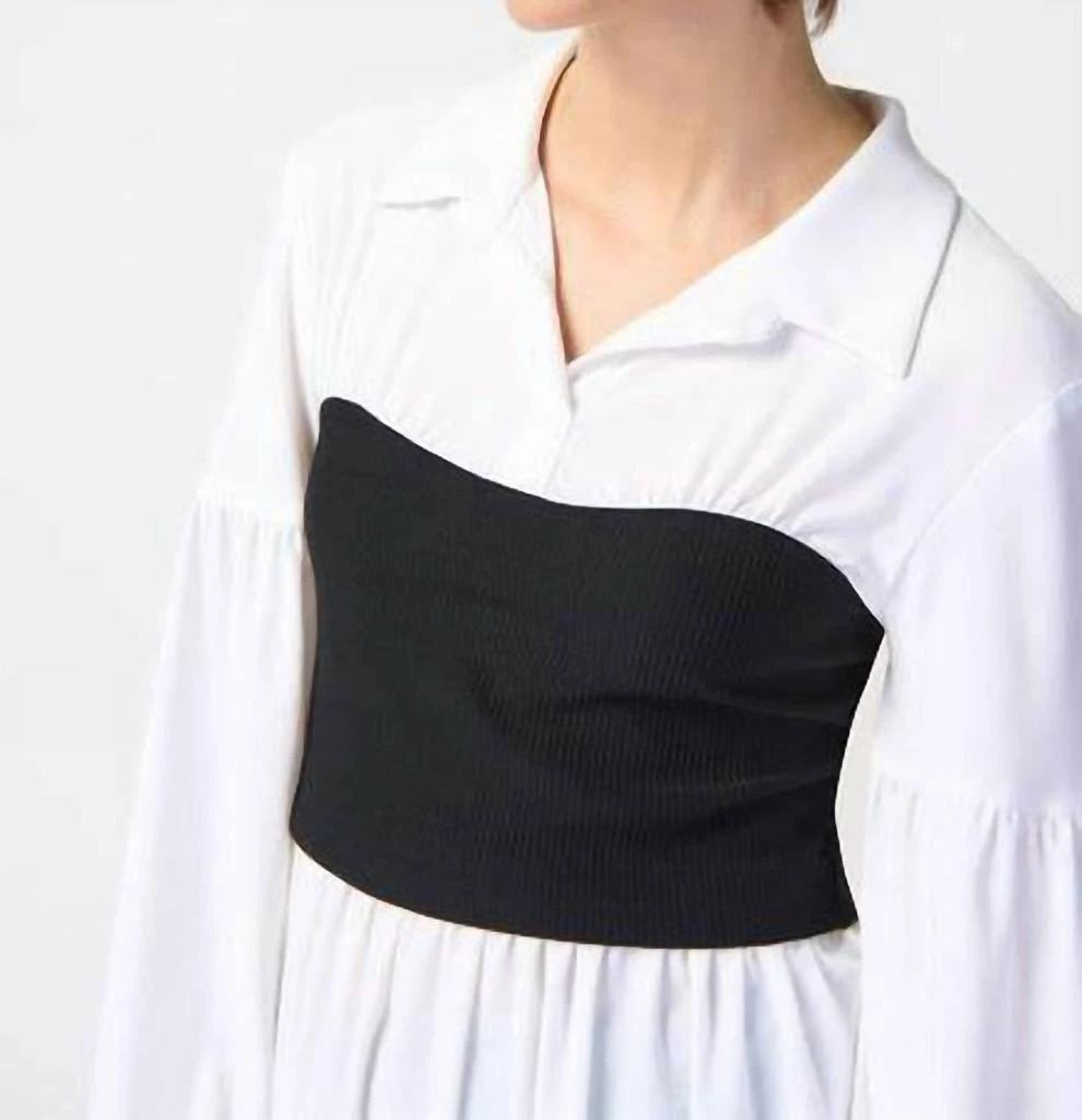 JOSEPH RIBKOFF Joseph Ribkoff - Knit Ruched Top 2