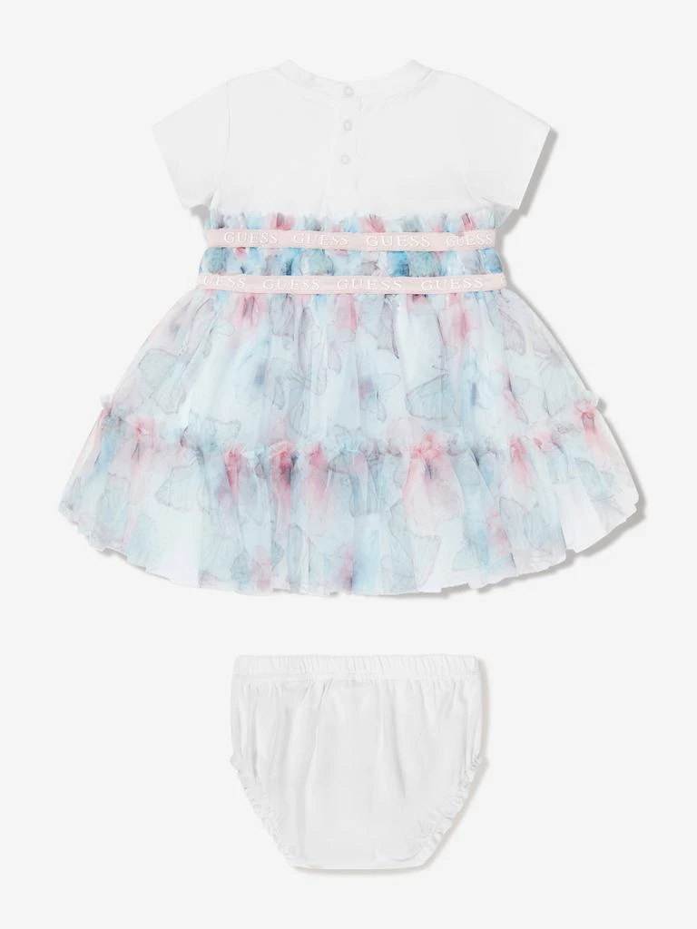 GUESS Guess Baby Girls Butterfly Collage Dress in Blue 2