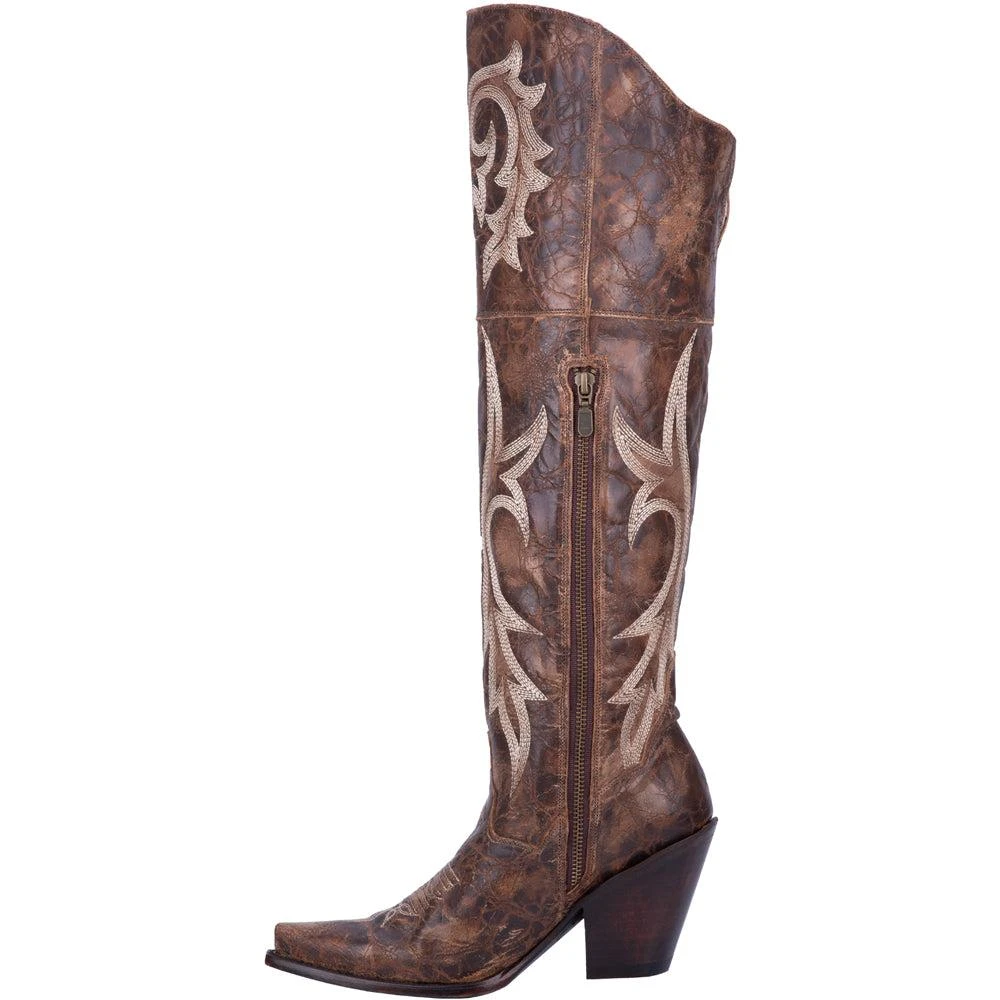 Dan Post Boots Jilted Embroidered Snip Toe Cowboy Boots 3